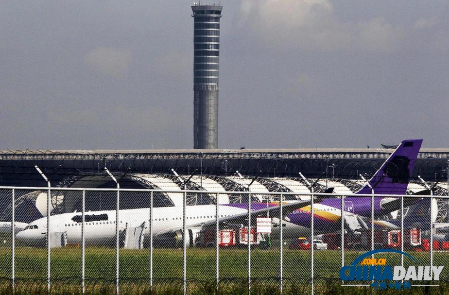 泰航一飛機(jī)因故障沖出跑道 9名中國乘客受傷（高清組圖）