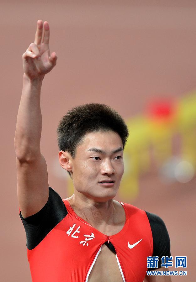 全運(yùn)會(huì)男子100米決賽：張培萌奪冠