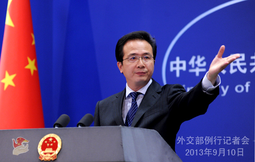 外交部對俄羅斯關于敘化武問題的提議等表態(tài)