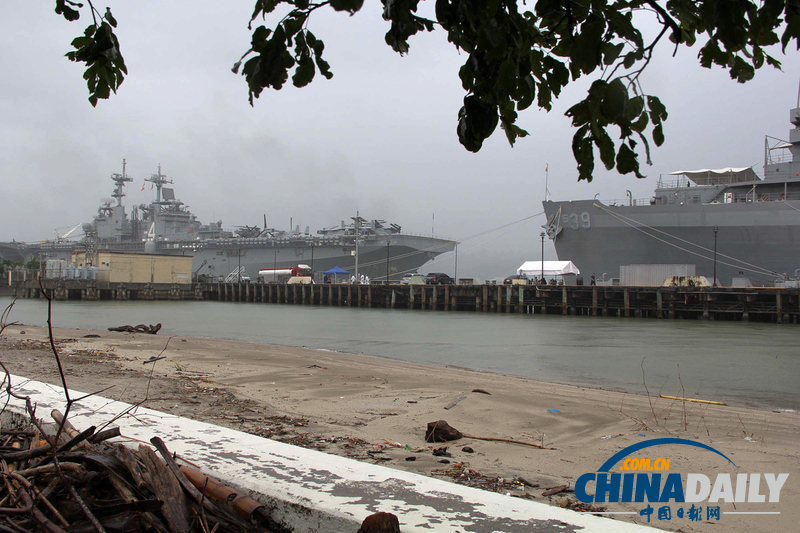 美國兩棲攻擊艦“拳師”號(hào)抵達(dá)菲律賓參加聯(lián)合軍演