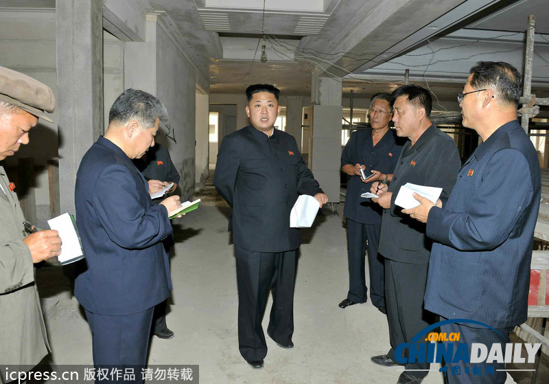 金正恩視察平壤口腔醫(yī)院 就建設(shè)給出指導（圖）