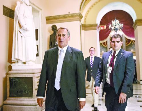 美國(guó)政府關(guān)門(mén)倒計(jì)時(shí) 國(guó)會(huì)和白宮職員或被迫休假