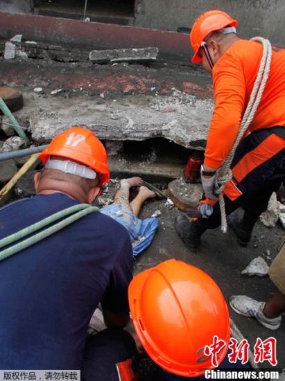 菲律賓7.2級地震致73人死亡 宿務(wù)進(jìn)入災(zāi)難狀態(tài)