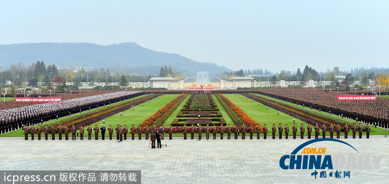 朝鮮人民軍又開“兩萬連長”大會(huì) 氣勢浩大