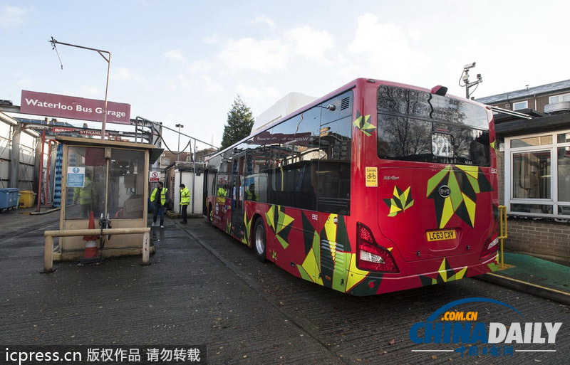 倫敦公交系統(tǒng)首度配置純電動(dòng)車 系中國(guó)比亞迪制造