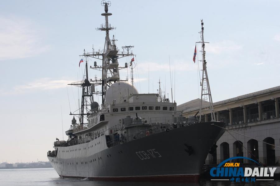 俄羅斯間諜軍艦意外?？抗虐陀屋喆a頭