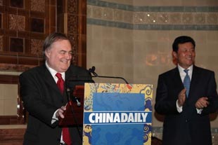 《中國日報歐洲版》創(chuàng)刊慶典暨新春招待會在倫敦舉行