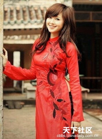 越南街頭時(shí)髦女孩甜美賽川妹子