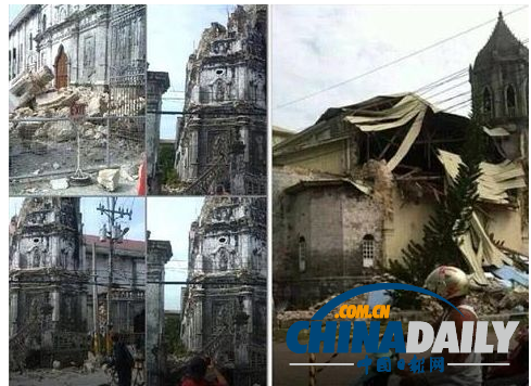菲律賓發(fā)生7.2級(jí)地震 至少20人死預(yù)計(jì)經(jīng)濟(jì)損失巨大