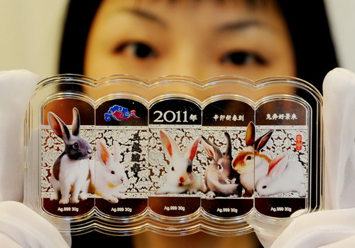 Year-of-Rabbit jewelry hits the market