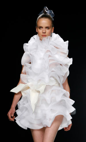 Barcelona Bridal Week fashion show