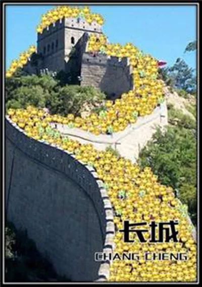 如何用英語(yǔ)表達(dá)國(guó)慶期間“人山人海”？