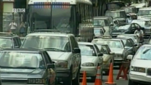 倫敦奧運專道開通首日交通嚴重堵塞