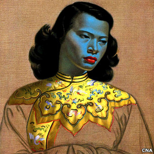 切奇科夫名畫(huà)《中國(guó)女孩》將拍賣(mài)