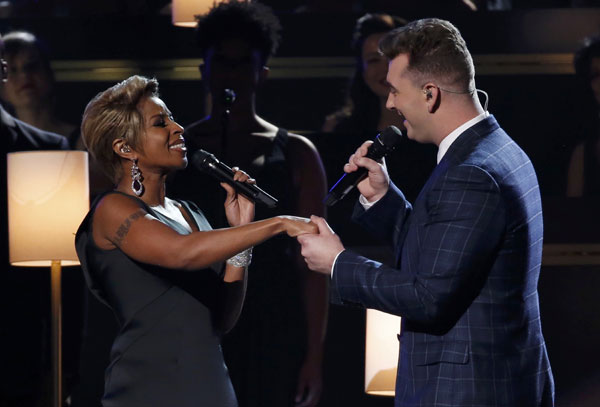第57屆格萊美頒獎(jiǎng)典禮現(xiàn)場（組圖）