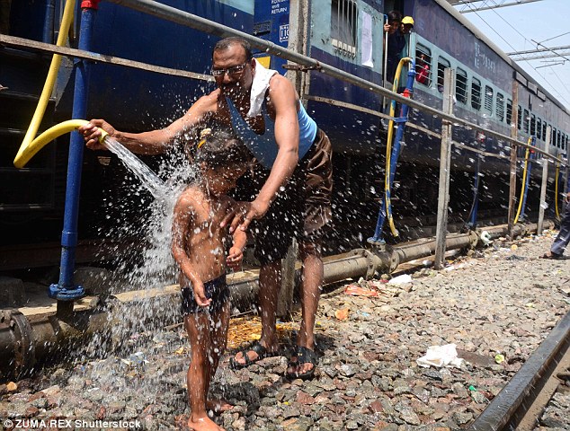 48度，看印度熱成啥樣了