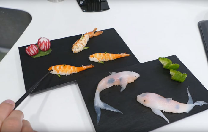 好看又好吃的“活魚(yú)”壽司