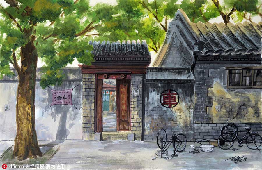 這樣的老北京 你絕對(duì)沒見過?。ńM圖）