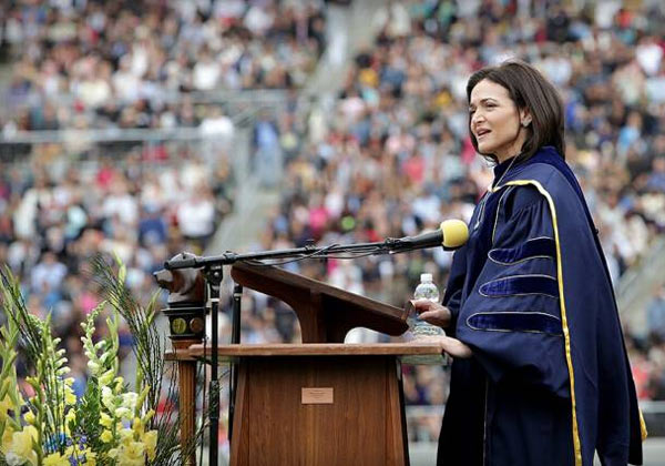 Facebook桑德伯格加州大學伯克利分校2016畢業(yè)演講--我從死亡中學到的東西
