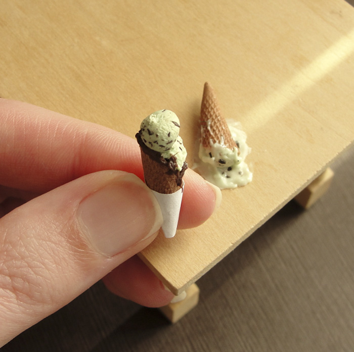 睜大你的眼：這些“美食”竟是微雕！