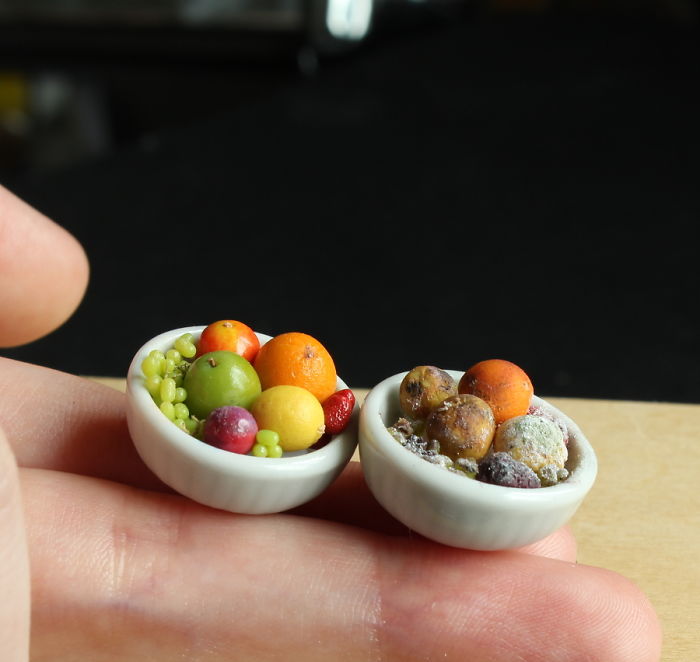 睜大你的眼：這些“美食”竟是微雕！
