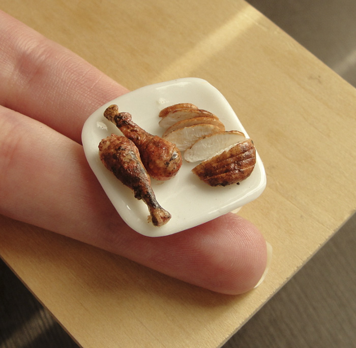 睜大你的眼：這些“美食”竟是微雕！