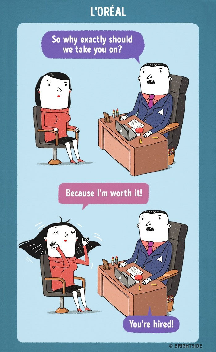 搞笑漫畫：頂級公司面試是什么樣？（組圖）