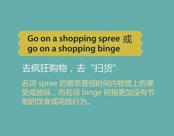 雙十一來(lái)了，剁手黨們準(zhǔn)備好了嗎？瘋狂購(gòu)物英語(yǔ)怎么說(shuō)？