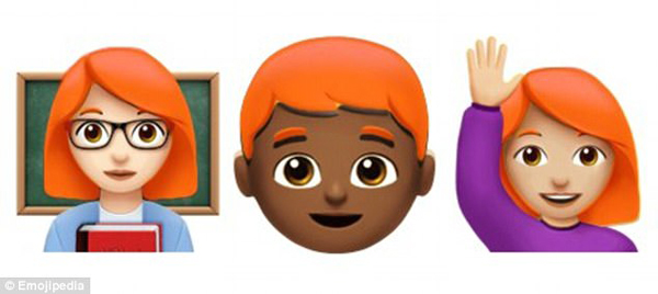 Emoji又出新表情了！光頭和紅發(fā)人士也將擁有專屬表情