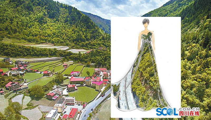 把高速公路做成衣服穿上身 美不美？（組圖）