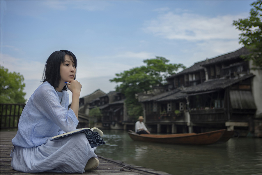 劉若英再次為烏鎮(zhèn)代言：來過，便不曾離開（組圖）