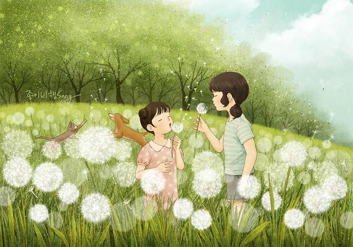 有親姐妹是什么感覺？讓插畫師來告訴你（組圖）