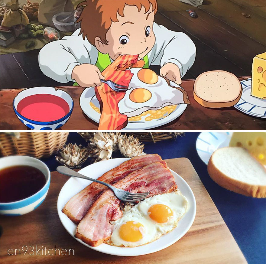 看著就好想吃的宮崎駿動畫美食的現(xiàn)實版在這里?。ńM圖）