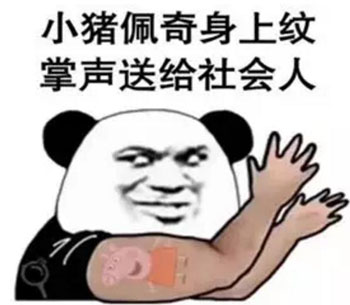 “小豬佩奇身上紋，掌聲送給社會(huì)人”這只粉紅豬憑啥火了？