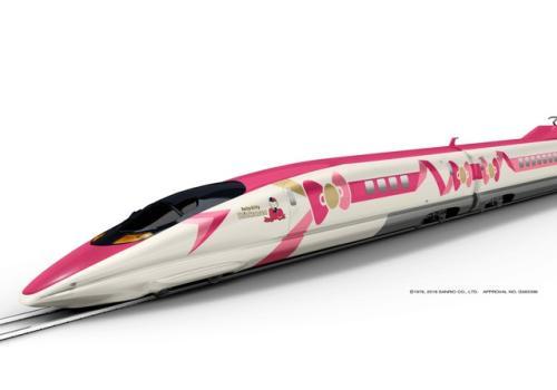 少女心爆棚！日本Hello Kitty主題新干線(xiàn)粉嫩出發(fā)