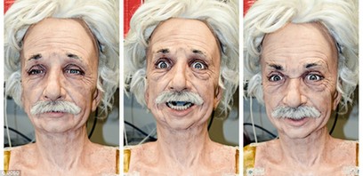 Einstein returns as a robot <BR>'愛(ài)因斯坦'機(jī)器人首亮相