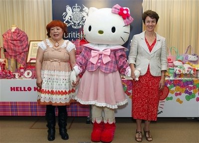 Hello Kitty turns 35 <BR>Kitty迎來(lái)35歲生日(圖)