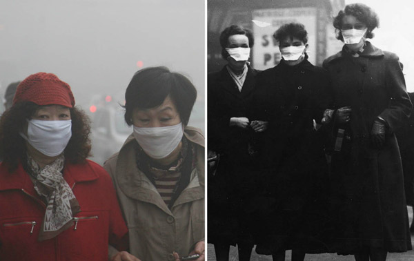 霧霾來襲：彼時的倫敦，今日之中國（多圖）