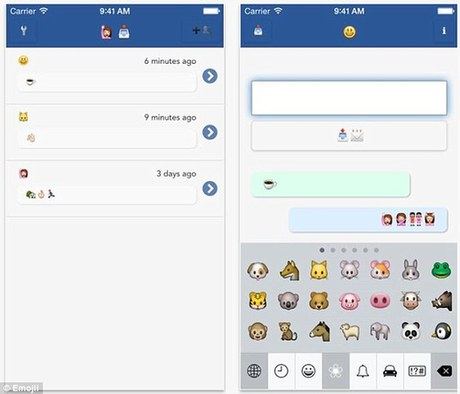 不想說話？試試只用表情交流的app