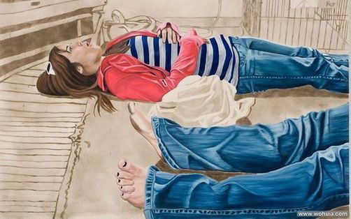Amazing dust paintings