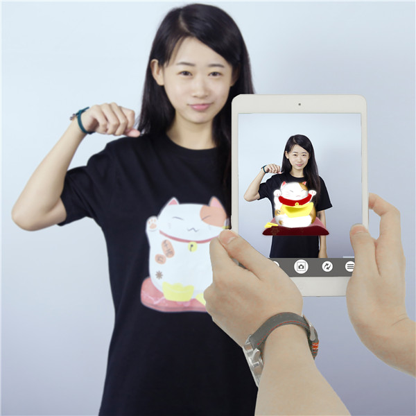 AR T恤效果圖