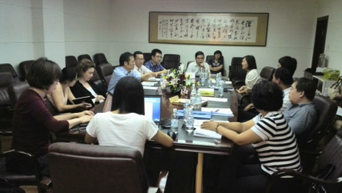 Gong Sen on field study visit to Wuchang city