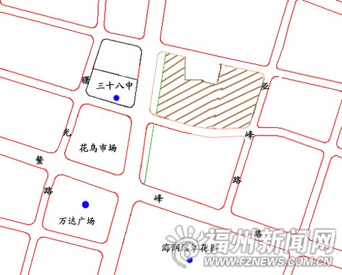 福州掛牌出讓城區(qū)6幅地塊 港頭島地塊起價(jià)11.38億