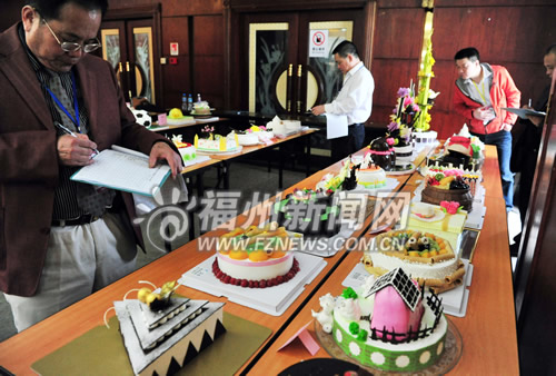 全國(guó)烘焙技能競(jìng)賽在福州舉行