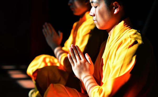 Monks at Quanzhou Shaolin Temple