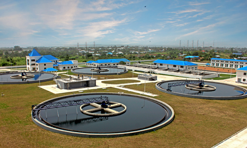 Kpong Water Supply Expansion Project in Ghana completed