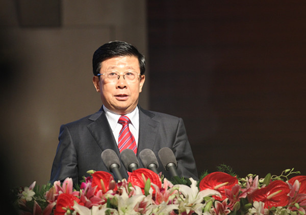 貴州省委書記、省長(zhǎng)趙克志在開幕式上演講