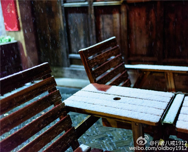 Snowy scenes across Wuxi