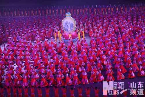 第22屆省運(yùn)會(huì)淄博啟幕 姜異康出席并宣布開幕
