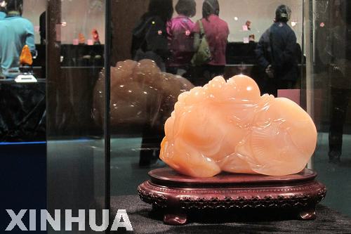 壽山石雕精品現(xiàn)濟南博物館